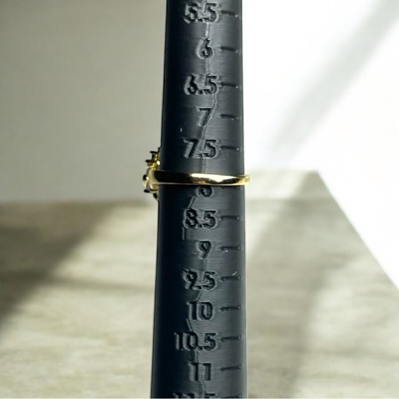 18K Gold Plated CZ Ring - Picture 5 of 5